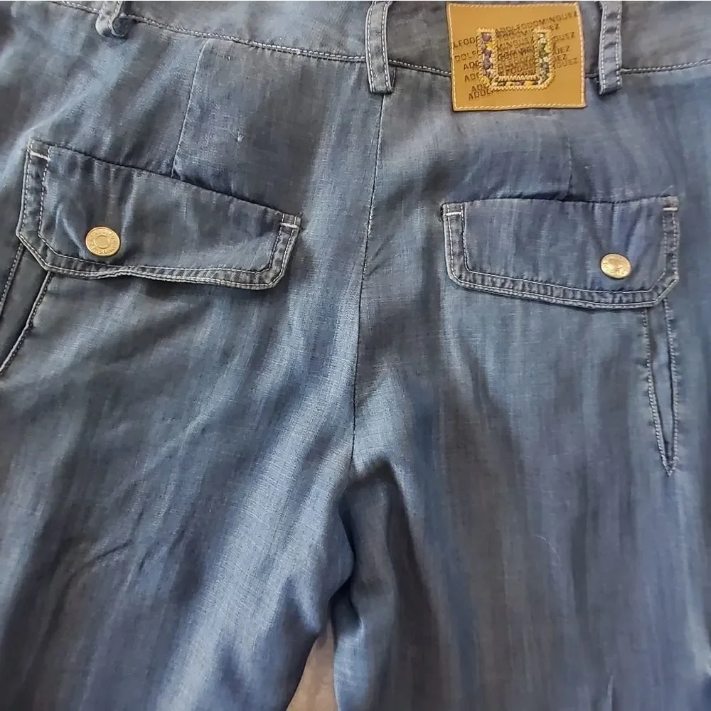 Adolfo Dominguez Women's Light Denim Straight Leg Jeans Size 38/4